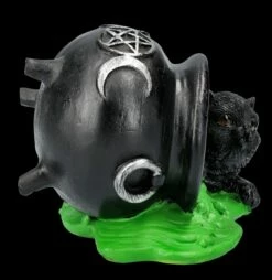 Hexen Katzen Figur Wirft Kessel Um -FIGUREN Verkäufe FS25758 Hexen Katzen Figur wirft Kessel um 8 1280x1280
