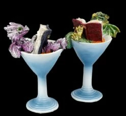 Drachen Figuren 2er Set - Chillen Im Cocktailglas -FIGUREN Verkäufe FS25993 Drachen Figuren 2er Chillen im Cocktailglas 9 1280x1280