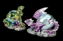 Drachen Figuren 2er Set - Kristallwächter Schlüpfen -FIGUREN Verkäufe FS25998 Drachen Figuren 2er Kristallw chter schl pfen 2 1280x1280