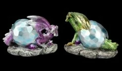 Drachen Figuren 2er Set - Kristallwächter Schlüpfen -FIGUREN Verkäufe FS25998 Drachen Figuren 2er Kristallw chter schl pfen 6 1280x1280