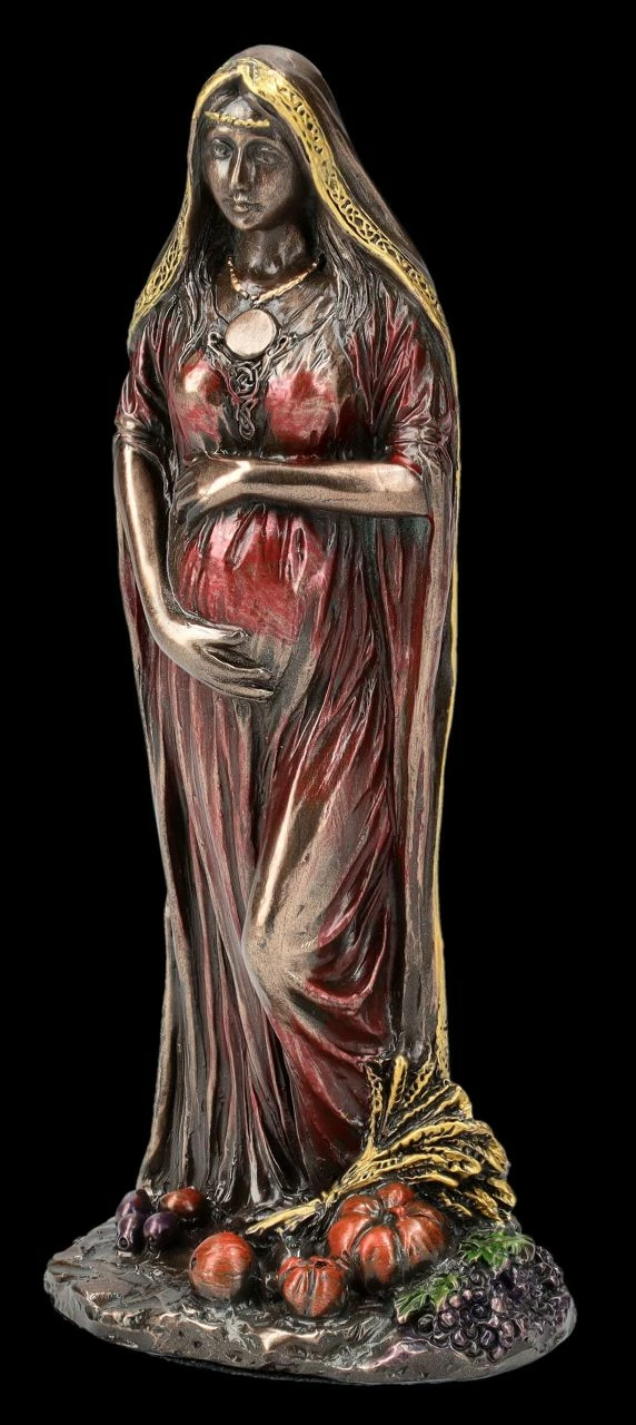 Mutter Figur - Keltische Dreifaltigkeitsgöttin 4 Mutter Figur - Keltische Dreifaltigkeitsgöttin – Bild 2