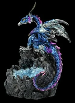 Drachen Figur - Blauer Kristallhüter -FIGUREN Verkäufe FS26115 Drachen Figur Blauer Kristallw chter 2 1280x1280