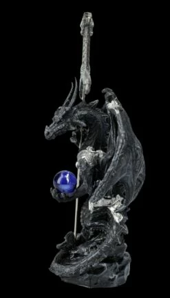 Brieföffner - Schwarzer Drache In Rüstung -FIGUREN Verkäufe FS26117 Brief ffner Schwarzer Drache in R stung 4 1280x1280