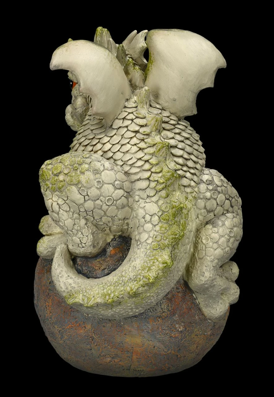 Garten Figur - Drache Als Zaunhänger 8 Garten Figur - Drache Als Zaunhänger – Bild 6