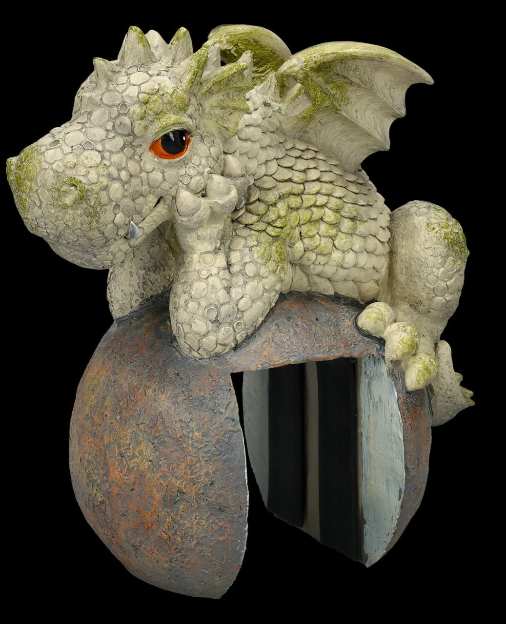 Garten Figur - Drache Als Zaunhänger 5 Garten Figur - Drache Als Zaunhänger – Bild 3