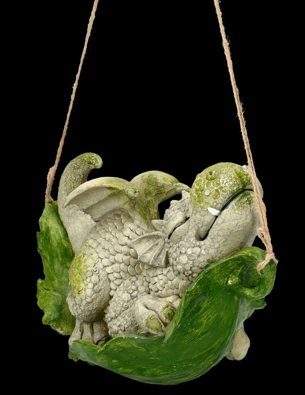Garten Figur - Drachen In Hängematte 7 Garten Figur - Drachen In Hängematte – Bild 5