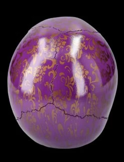 Totenkopf Figur Lila - Violet Elegance -FIGUREN Verkäufe FS26161 Totenkopf lila Violet Elegance 6 1280x1280