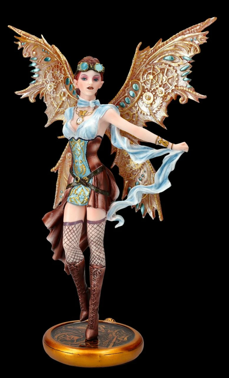 Elfen Figur - Steampunk Fairy Landora 5 Elfen Figur - Steampunk Fairy Landora – Bild 3