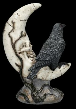 Totenkopf Mond Mit Rabe LED 16 Totenkopf Mond Mit Rabe LED -FIGUREN Verkäufe FS26329 Totenkopf Mond mit Rabe LED 6 1280x1280