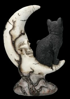 Totenkopf Mond Mit Katze LED -FIGUREN Verkäufe FS26330 Totenkopf Mond mit Katze LED 6 1280x1280