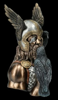 Odin Figur - Büste Klein Mit Raben -FIGUREN Verkäufe FS26396 Odin Figur B ste klein mit Raben 10 1280x1280