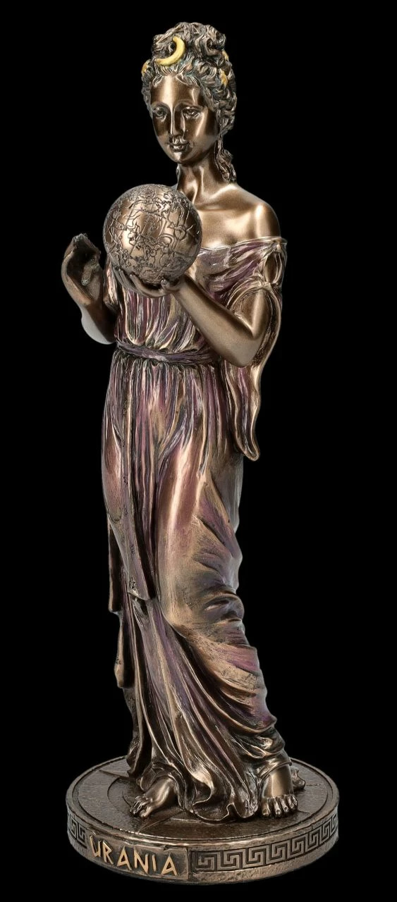 Urania Figur - Göttin Der Astronomie 5 Urania Figur - Göttin Der Astronomie – Bild 3