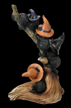 Katzen Figur - Fünf Kätzchen Am Hexenbesen 14 Katzen Figur - Fünf Kätzchen Am Hexenbesen -FIGUREN Verkäufe FS26447 Katzen Figur F nf K tzchen am Hexenbesen 6 1280x1280
