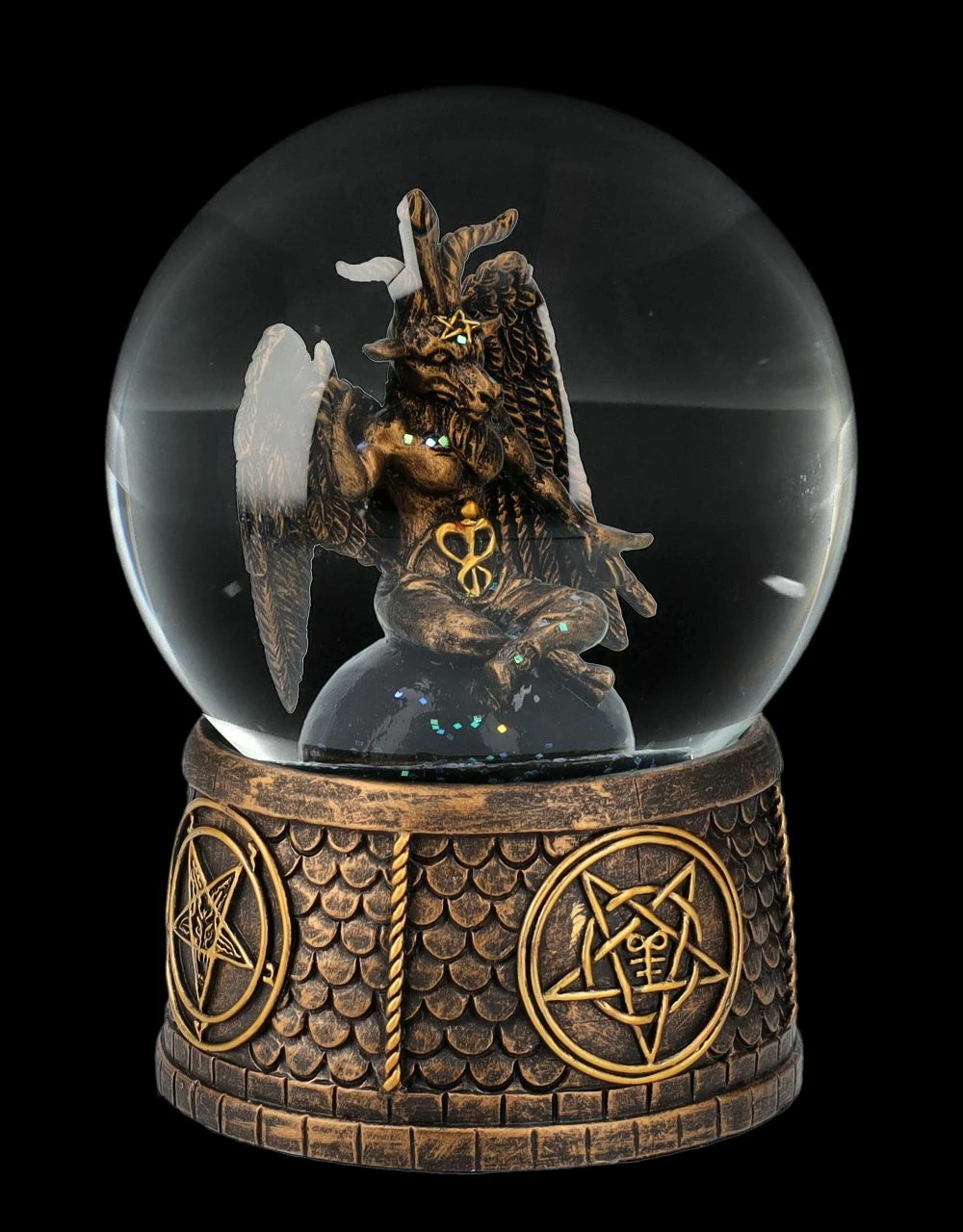 Schneekugel Mit Baphomet 8 Schneekugel Mit Baphomet – Bild 6