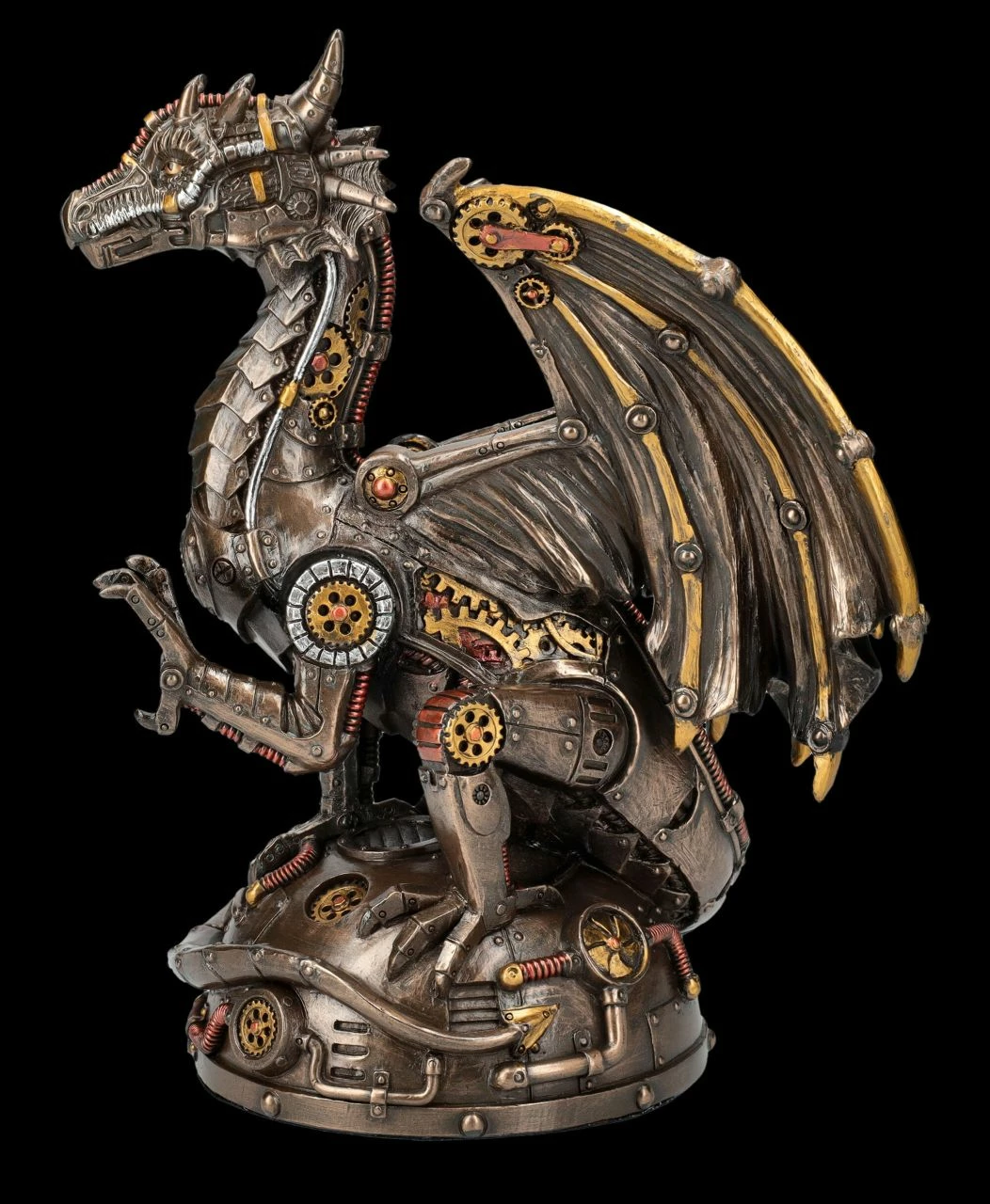 Drachenfigur - Steampunk Wächter 3 Drachenfigur - Steampunk Wächter