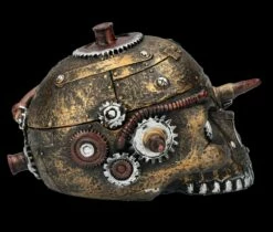Schatulle - Steampunk Totenkopf Mit Patronen 14 Schatulle - Steampunk Totenkopf Mit Patronen -FIGUREN Verkäufe FS26524 Schatulle Steampunk Totenkopf mit Patronen 8 1280x1280
