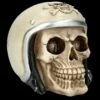 Totenkopf Figur Mit Helm Beige -FIGUREN Verkäufe FS26531 Totenkopf Figur mit Helm beige 9 1280x1280