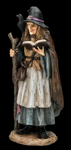 Hexen Figur Mit Rabe Und Zauberbuch 11 Hexen Figur Mit Rabe Und Zauberbuch -FIGUREN Verkäufe FS26547 Hexen Figur mit Rabe und Zauberbuch 2 1280x1280
