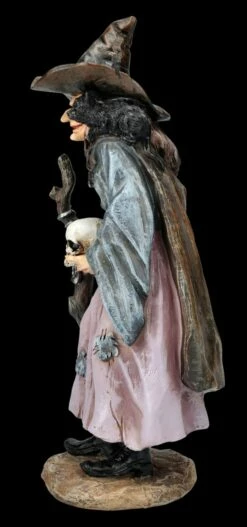 Hexen Figur Mit Katze Und Schädel -FIGUREN Verkäufe FS26548 Hexennfigur mit Katze und Sch del 4 1280x1280