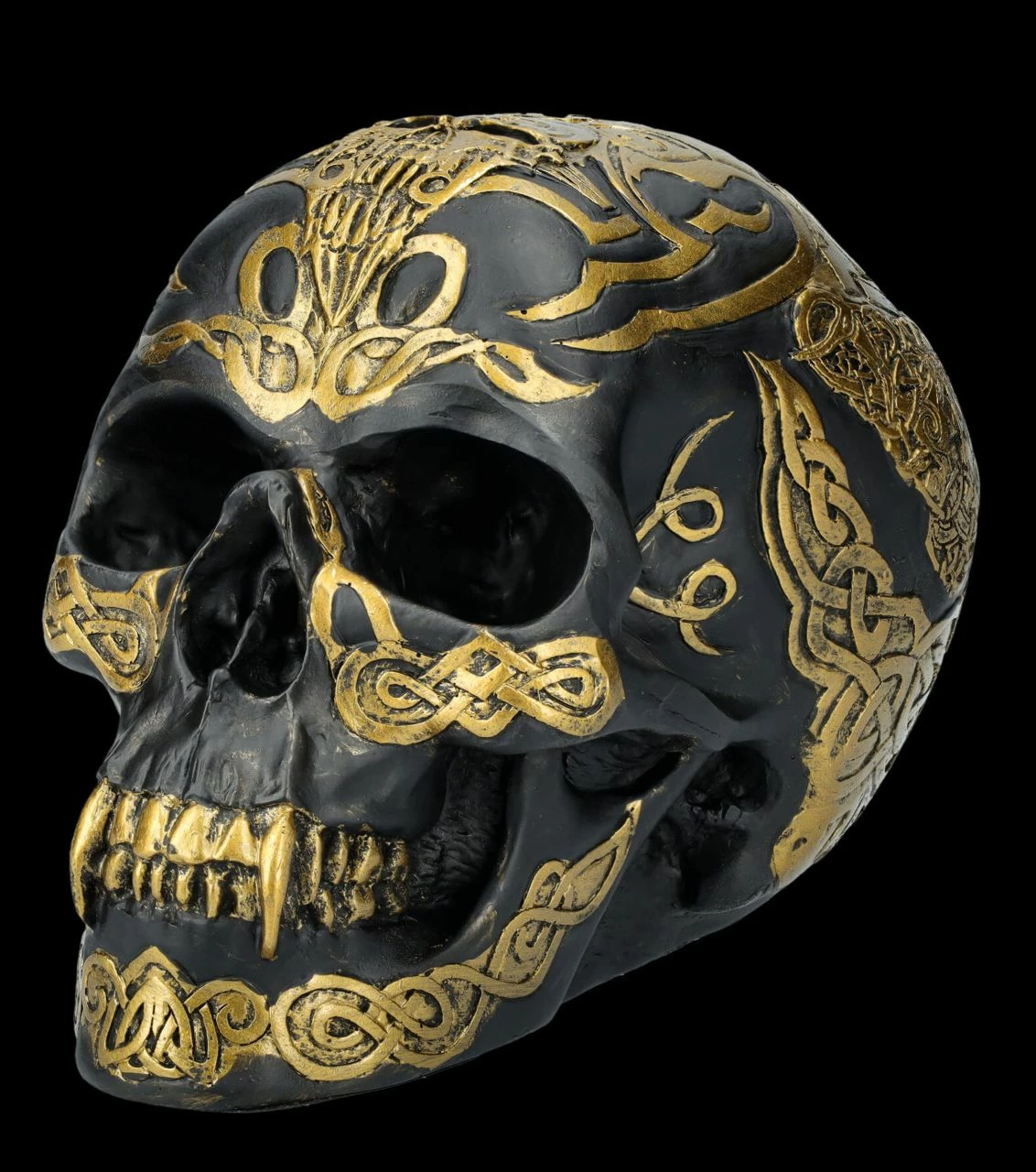 Totenkopf Schwarz - Keltische Verzierungen 9 Totenkopf Schwarz - Keltische Verzierungen – Bild 7