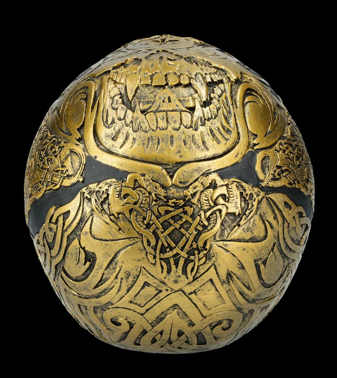 Totenkopf Schwarz - Keltische Verzierungen 7 Totenkopf Schwarz - Keltische Verzierungen – Bild 5