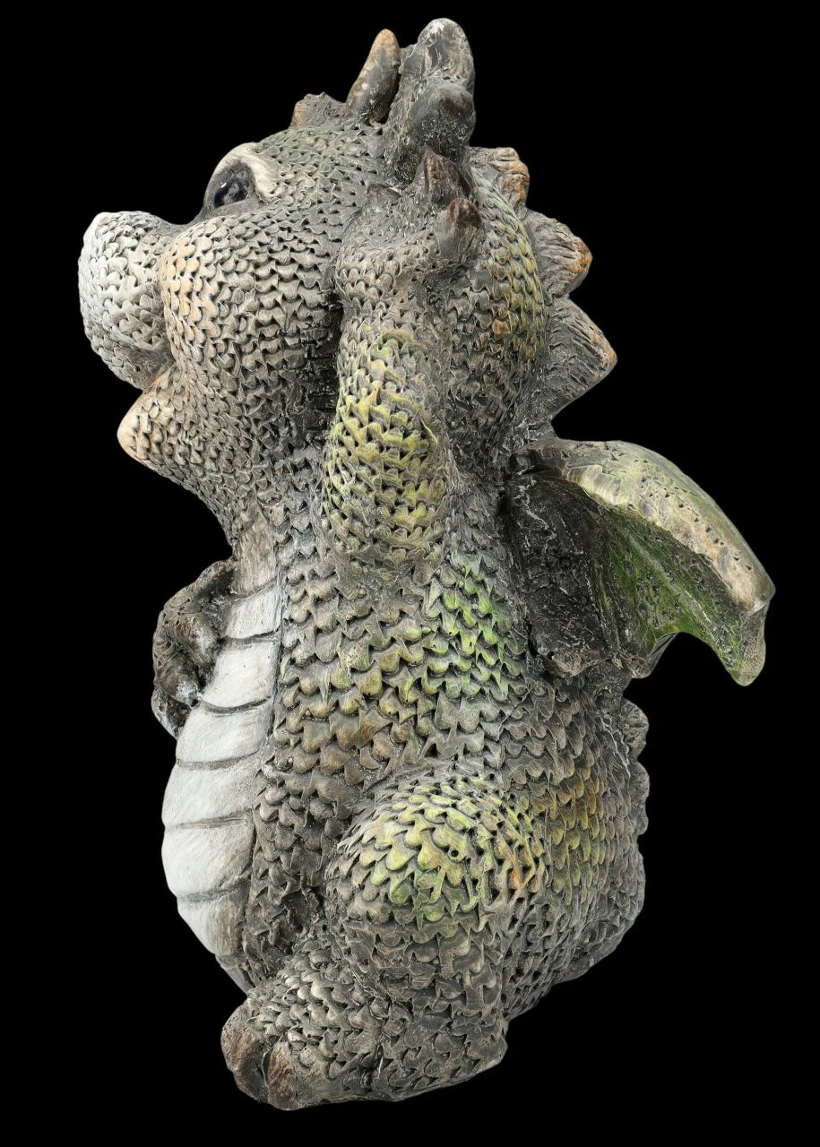 Gartenfigur - Lachender Drache 5 Gartenfigur - Lachender Drache – Bild 3