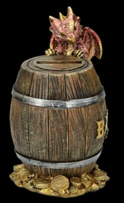 Spardose - Drache Auf Faß -FIGUREN Verkäufe FS26672 Spardose Drache mit Fass 8 1280x1280