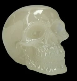 Totenkopf Figur - Phosphoreszierend