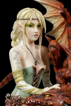 Elfen Figur Mit Großem Drachen -FIGUREN Verkäufe Fairy Land Elfen Figur Mit Grossem Drachen 5 1280x1280