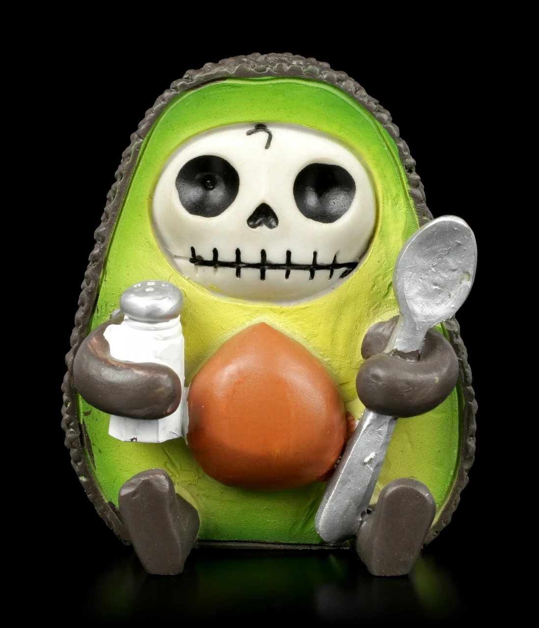 Furry Bones Figur - Hass Avocado 3 Furry Bones Figur - Hass Avocado