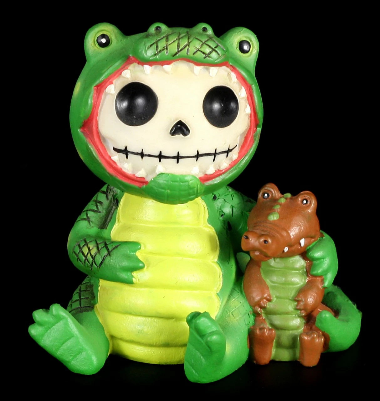 Furry Bones Figur - Krokodil Chompsy 8 Furry Bones Figur - Krokodil Chompsy – Bild 6