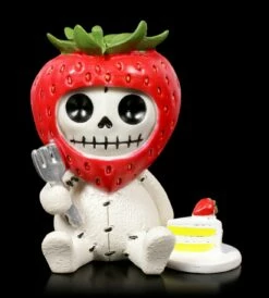 Furry Bones Figur - Strawberry
