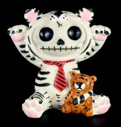 Furry Bones Figur - Tiger White Tigrrr