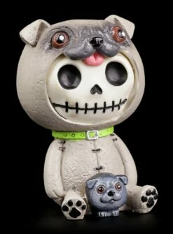 Furry Bones Figur - Pug