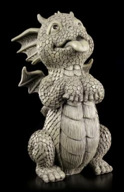 Drachen Gartenfigur - Doggy