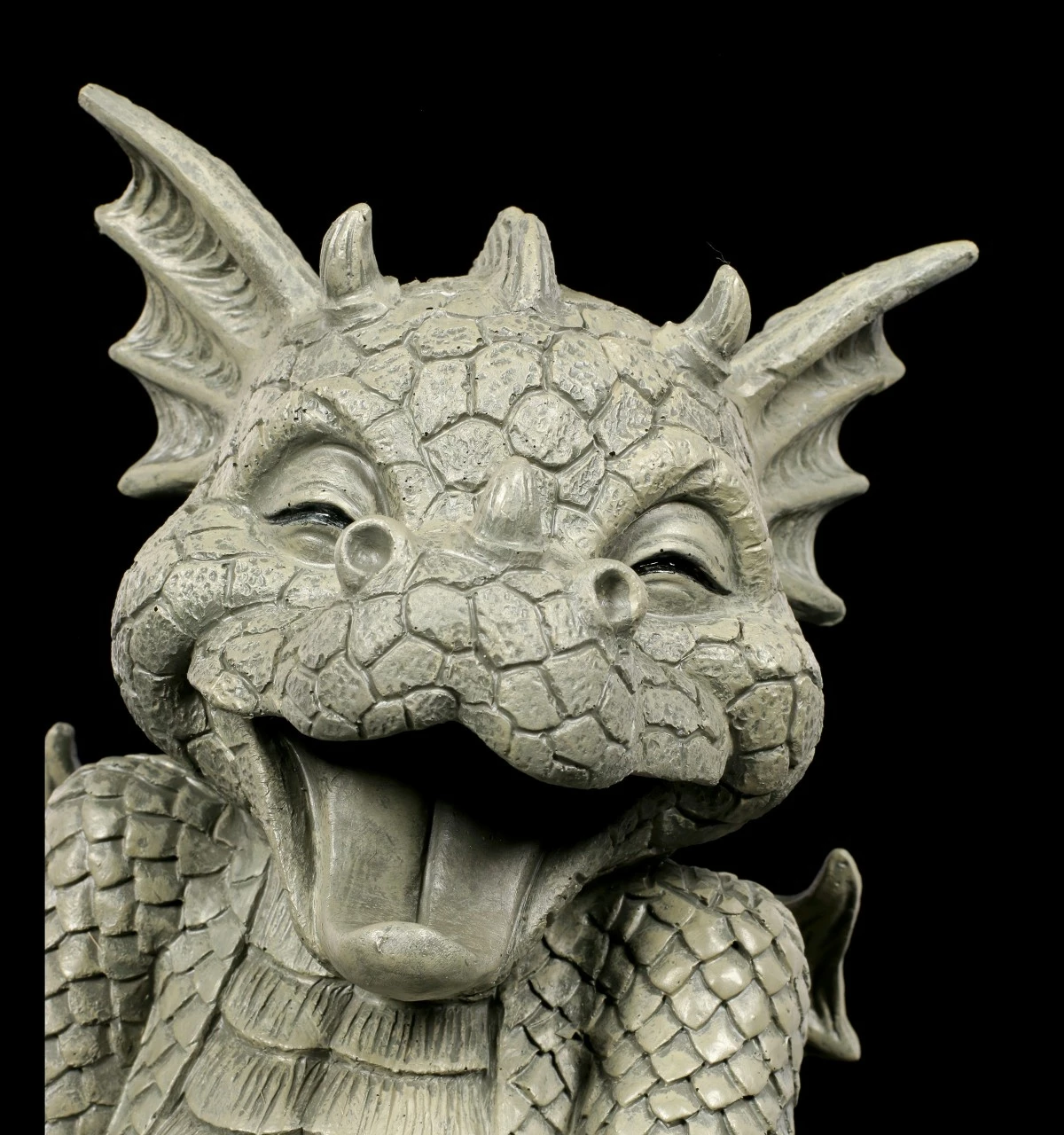 Gartenfigur - Drache Laughy 9 Gartenfigur - Drache Laughy – Bild 7