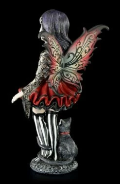 Gothic Elfen Figur - Little Shadows - Hazel -FIGUREN Verkäufe Gothic Elfen Figur Katze 4 1280x1280