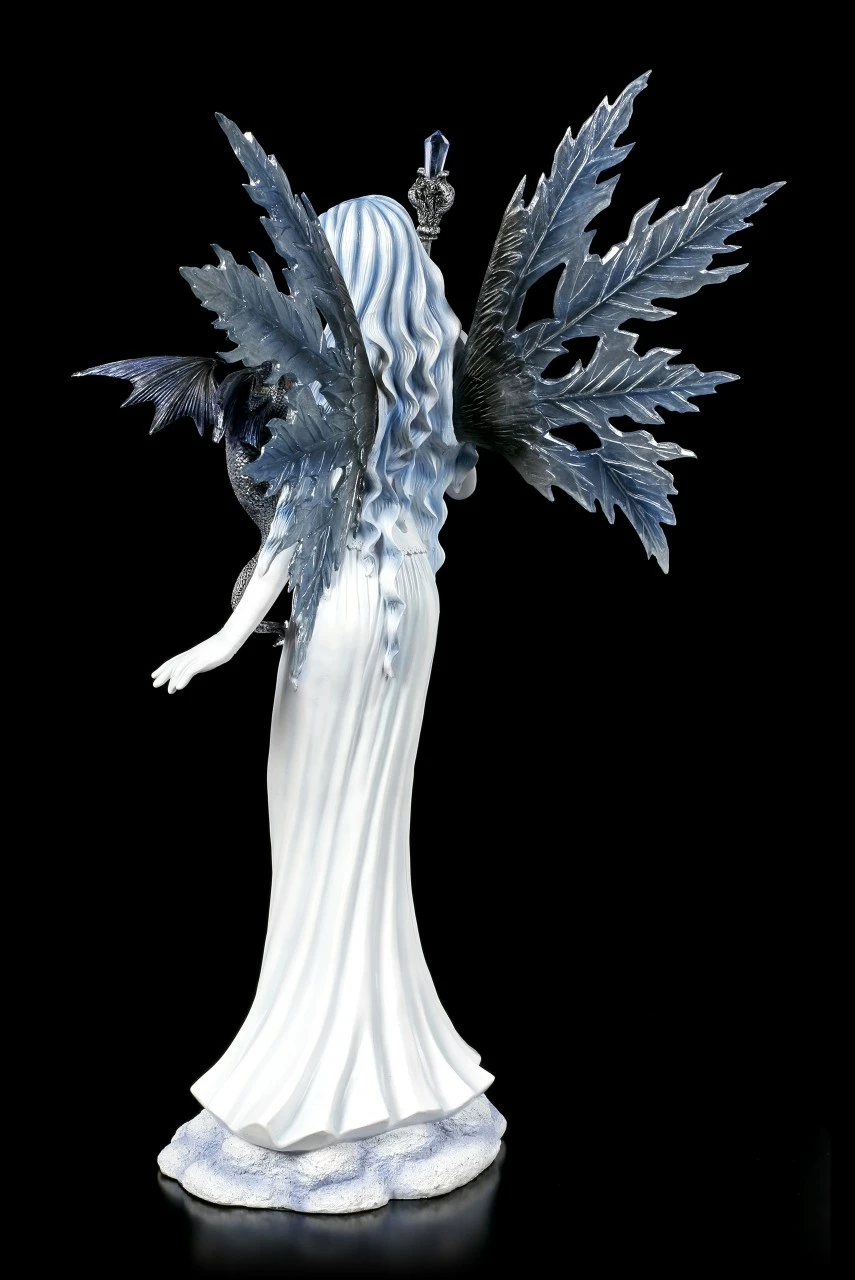 Große Elfen Figur - Adica Mit Kleinem Drachen 6 Große Elfen Figur - Adica Mit Kleinem Drachen – Bild 4
