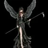 Großer Schwarzer Todesengel Mit Sense - Immortal Death