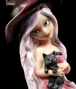 Hexen Figur - Rosa Mit Katze -FIGUREN Verkäufe Hexen Figur Katze 6580076578266d 1280x1280