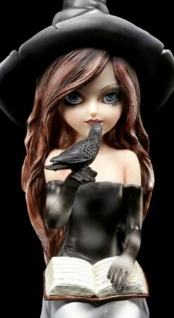 Hexen Figur - Regan Mit Rabe -FIGUREN Verkäufe Hexen Figur Rabe 5 1280x1280