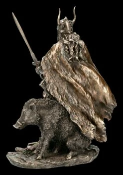 Freyr Mit Eber Figur - Germanischer Gott 13 Freyr Mit Eber Figur - Germanischer Gott -FIGUREN Verkäufe KS3264 Freyr mit Eber Figur Germanischer Gott 5 1280x1280