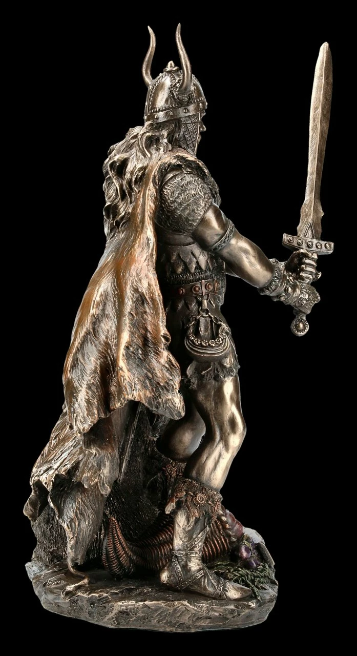 Freyr Mit Eber Figur - Germanischer Gott 7 Freyr Mit Eber Figur - Germanischer Gott – Bild 5