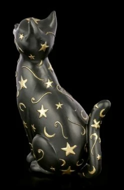 NEMESIS NOW Katzen Figur Mit Mond Und Sternen - Felis -FIGUREN Verkäufe Katzen Figur Mit Mond Und Sternen Felis 3 1280x1280