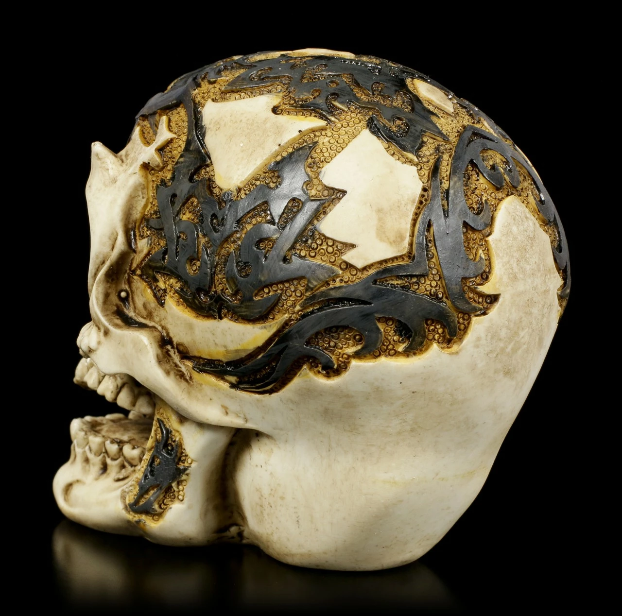 Kleiner Totenkopf Mit Grünen Augen 6 Kleiner Totenkopf Mit Grünen Augen – Bild 4