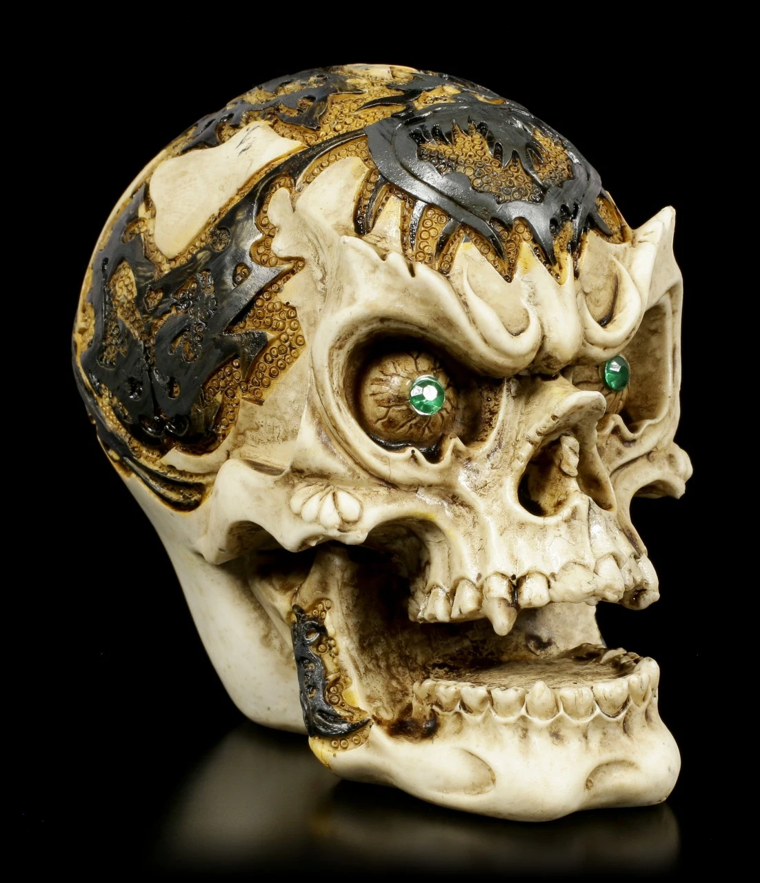 Kleiner Totenkopf Mit Grünen Augen 3 Kleiner Totenkopf Mit Grünen Augen