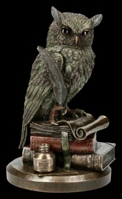 Eulen Figur - Sitzend Auf Büchern -FIGUREN Verkäufe ML11501 Eulen Figur Sitzend auf Buechern 9 1280x1280