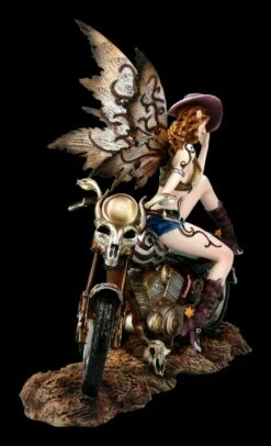Elfen Figur Mit Motorrad - Cowgirl -FIGUREN Verkäufe ML12188 Elfen Figur mit Motorrad Cowgirl 8 1280x1280