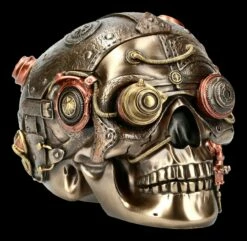 Steampunk Totenkopf Schatulle - Optik Verstärker
