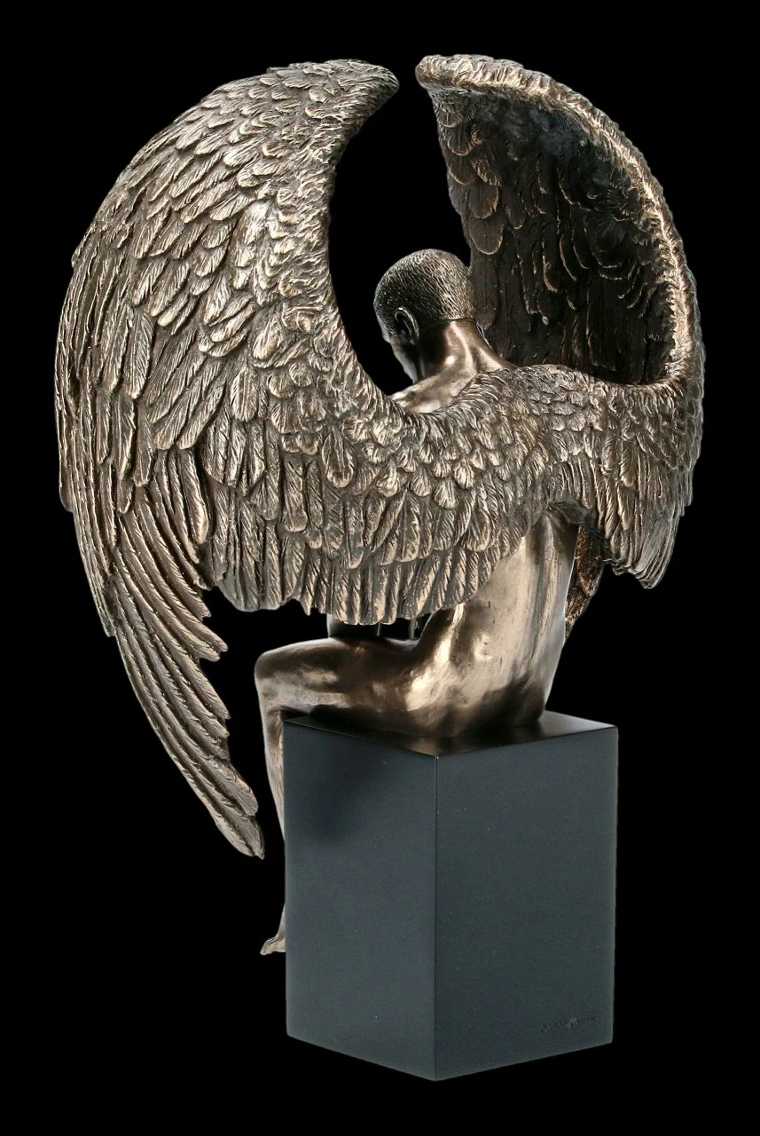 Engel Akt Figur - Besinnung - Angel's Reflection 6 Engel Akt Figur - Besinnung - Angel's Reflection – Bild 4